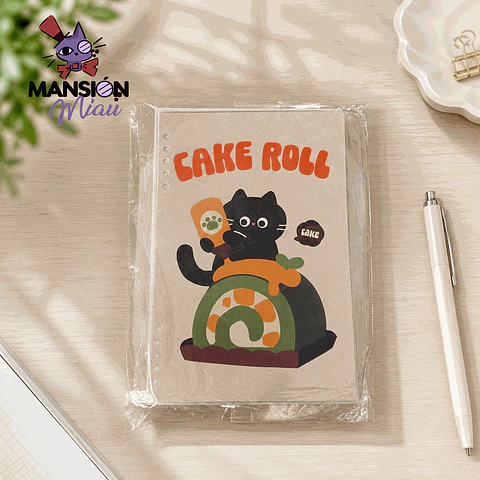 LIBRETA ESPIRAL ARMABLE A5 GATITOS Y POSTRES 