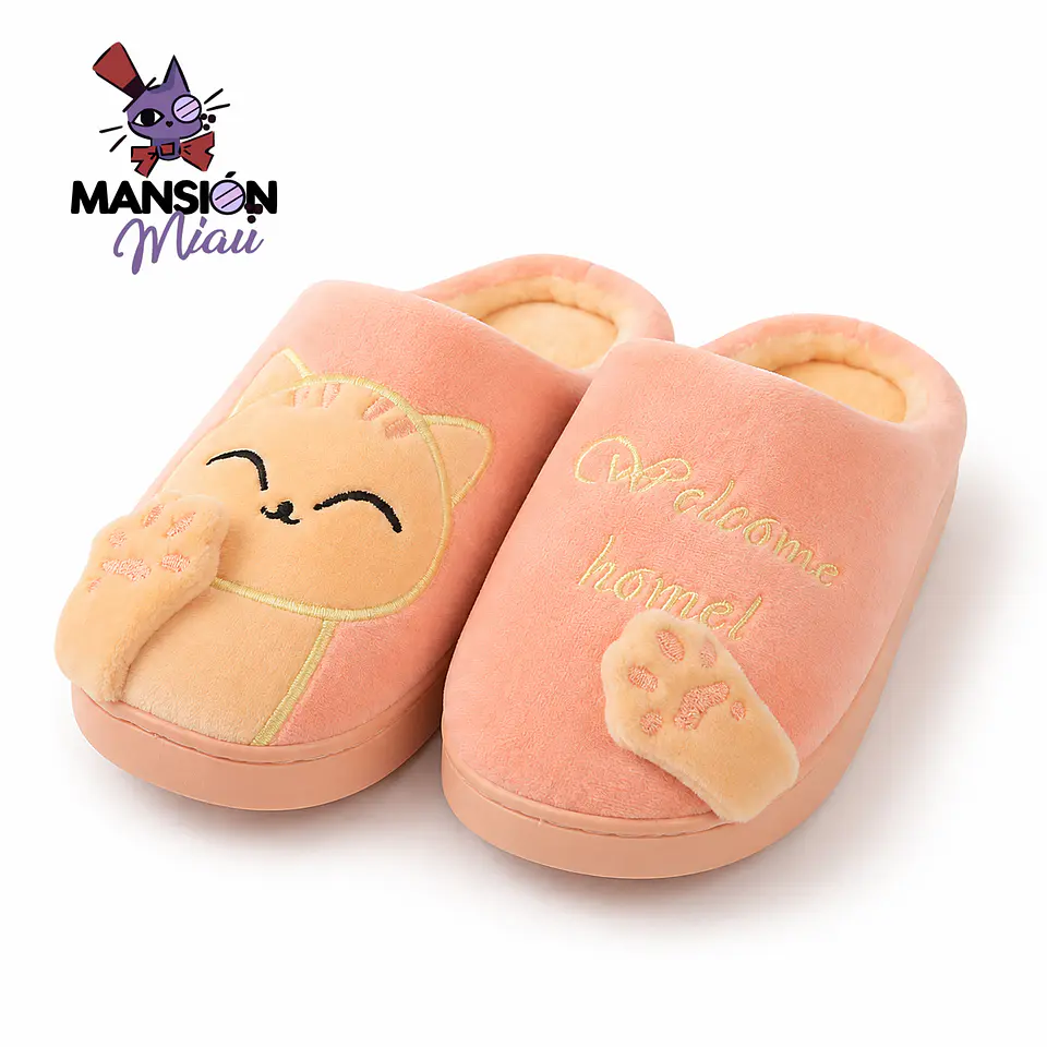PANTUFLA WELCOME HOME  1