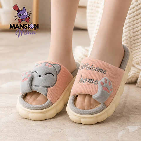 PANTUFLAS ABIERTAS WELCOME HOME