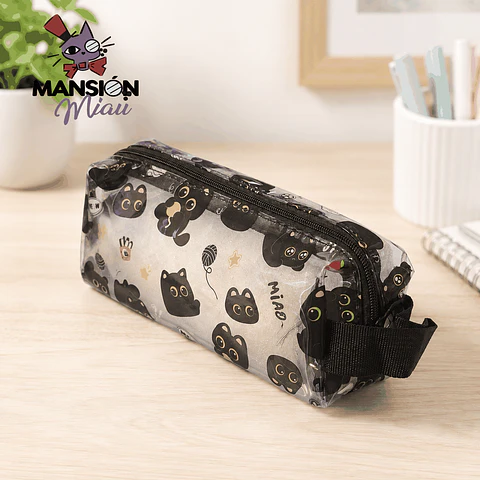 ESTUCHE TRANSPARENTE MIAO