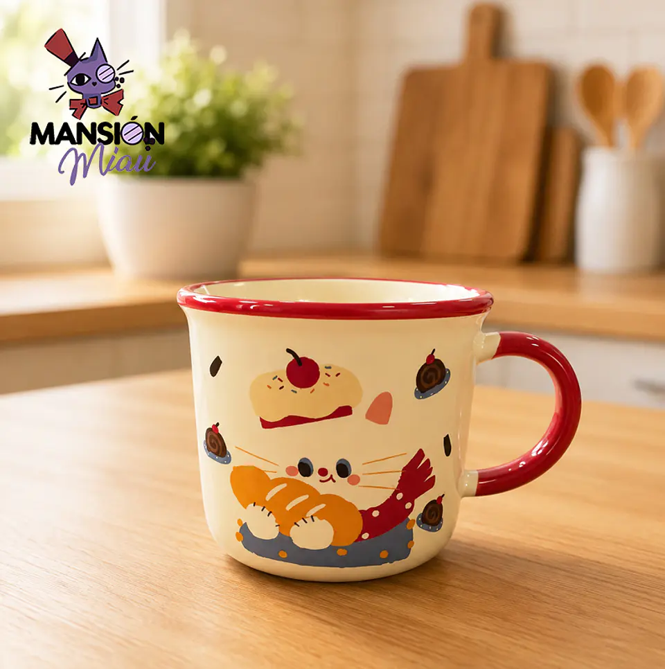 TAZÓN DE CERAMICA DULCES MOMENTOS 4