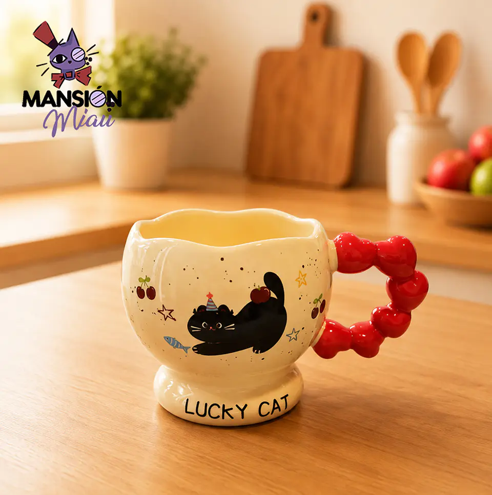 TAZON LUCKY CAT GATO NEGRO 4