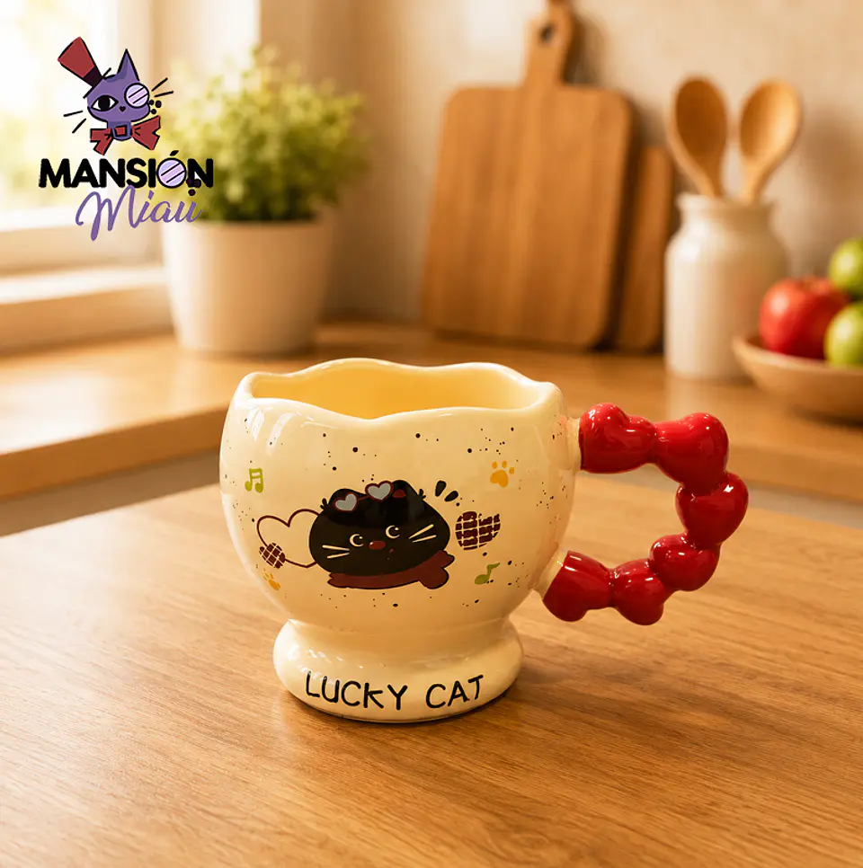 TAZON LUCKY CAT GATO NEGRO 5