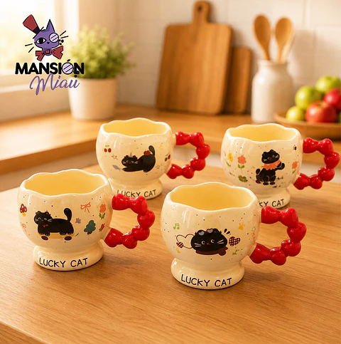 TAZON LUCKY CAT GATO NEGRO