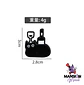 PIN METALICO GATO NEGRO - Miniatura 9