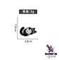 PIN METALICO GATO NEGRO - Miniatura 10