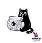 PIN METALICO GATO NEGRO - Miniatura 13