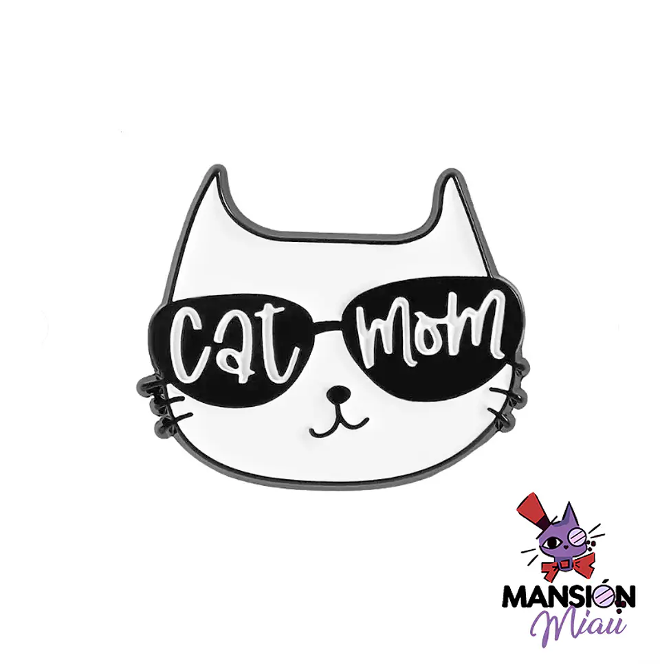 PIN METALICO GATO EXPRESIVO 5