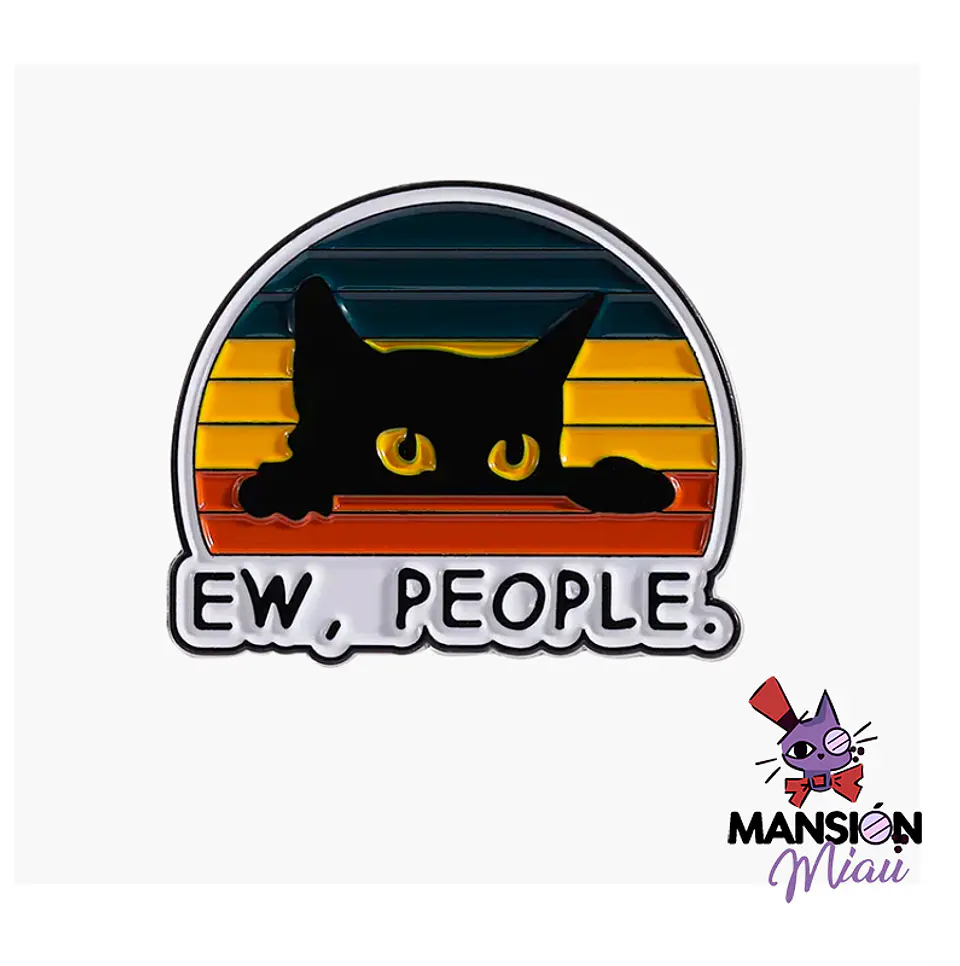 PIN METALICO GATO VARIEDADES 7