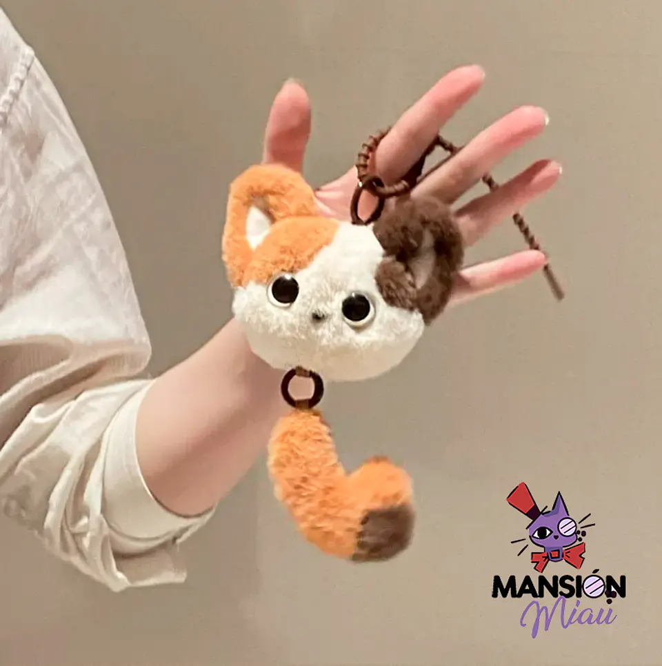 LLAVERO BAG CHARM GATITO QUE TIEMBLA 4