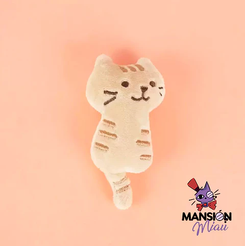 ADORNO GATITO PARA TIRANTE DE MOCHILA 