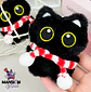 LLAVERO BAG CHARM GATO - Miniatura 8