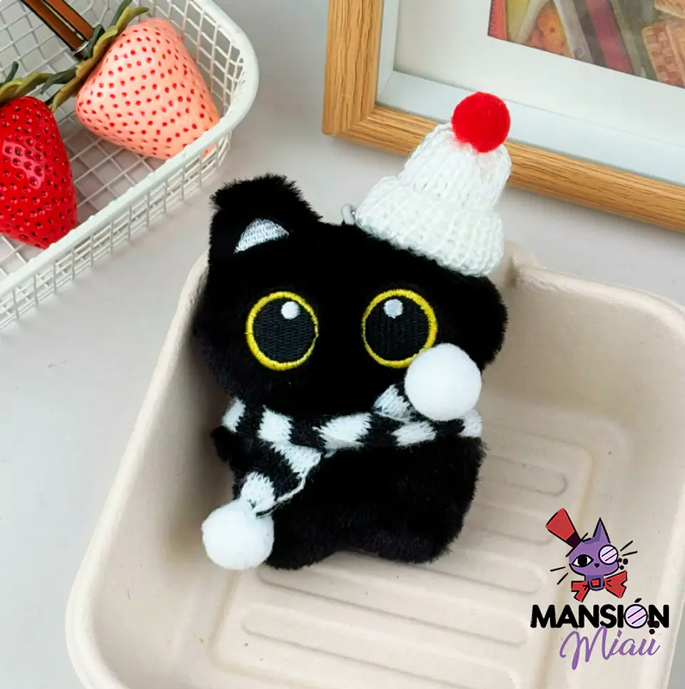 LLAVERO BAG CHARM GATO 10