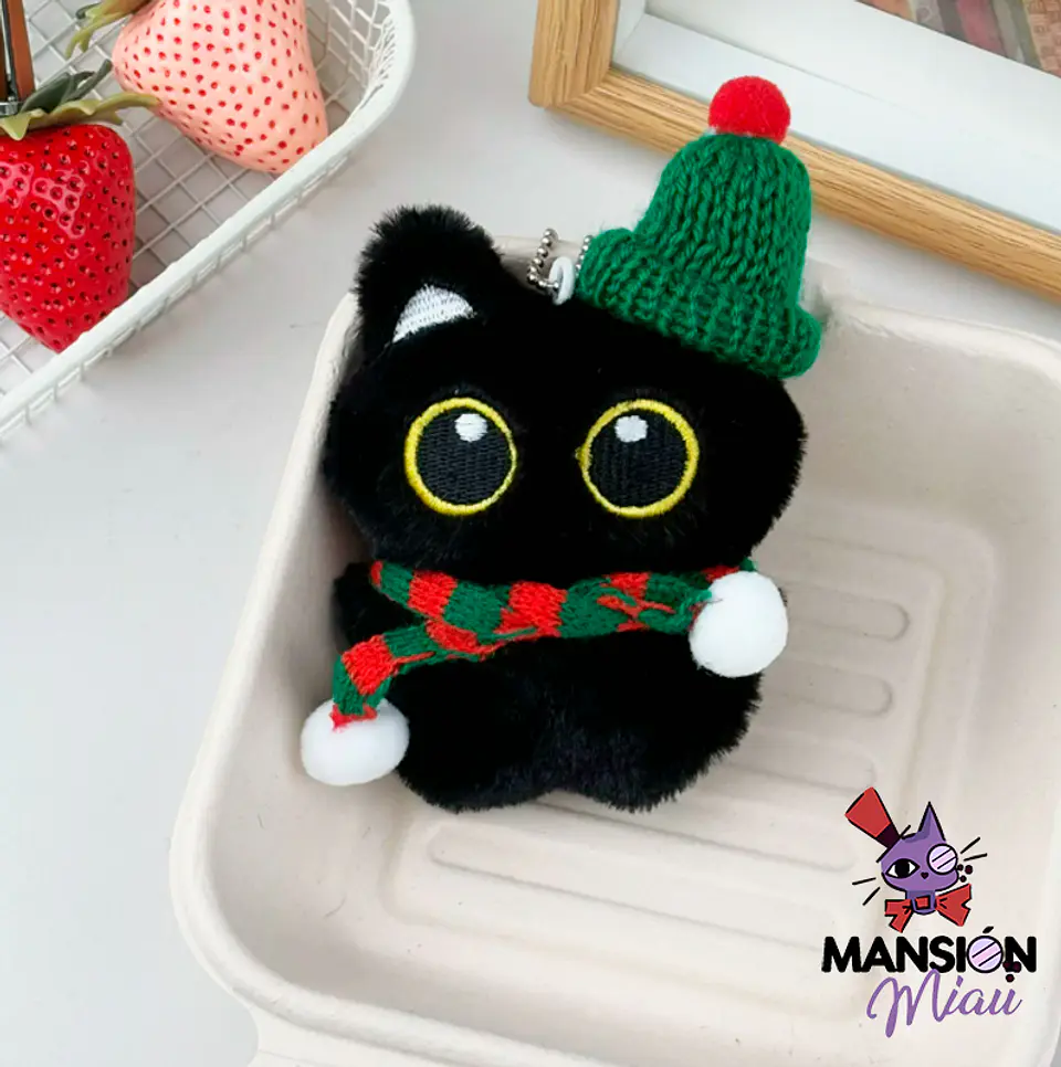 LLAVERO BAG CHARM GATO 12