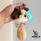 LLAVERO BAG CHARM GATITO PELUDO QUE TIEMBLA - Miniatura 4