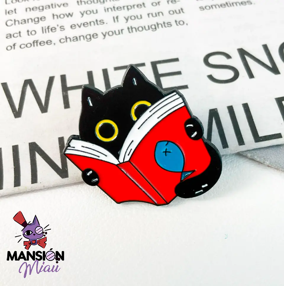 PIN METALICO GATITO ARTISTA 6