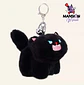 LLAVERO BAG CHARM GATITO NEGRO FURIOSO - Miniatura 1