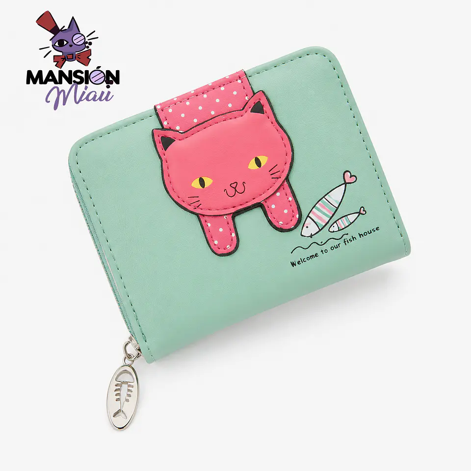 BILLETERA GATITO PEZ  3