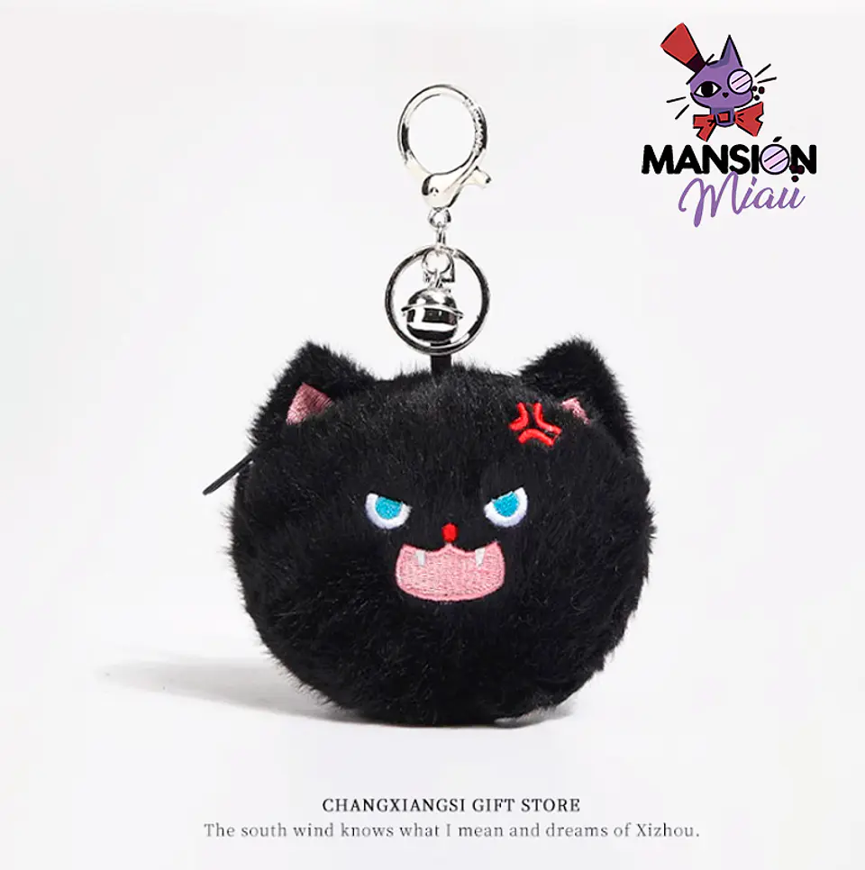 LLAVERO BAG CHARM MONEDERO GATITO FURIOSO 1