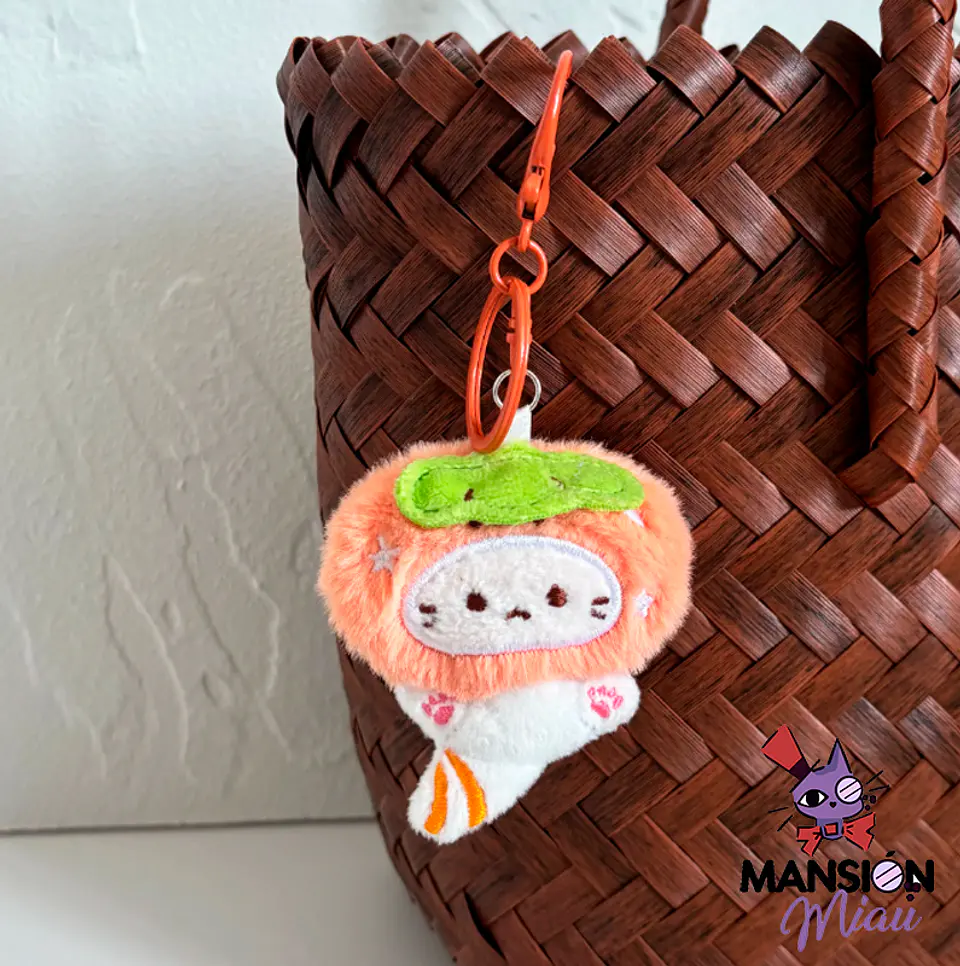 LLAVERO BAG CHARM GATITO CON GORRO DISFRAZ 3