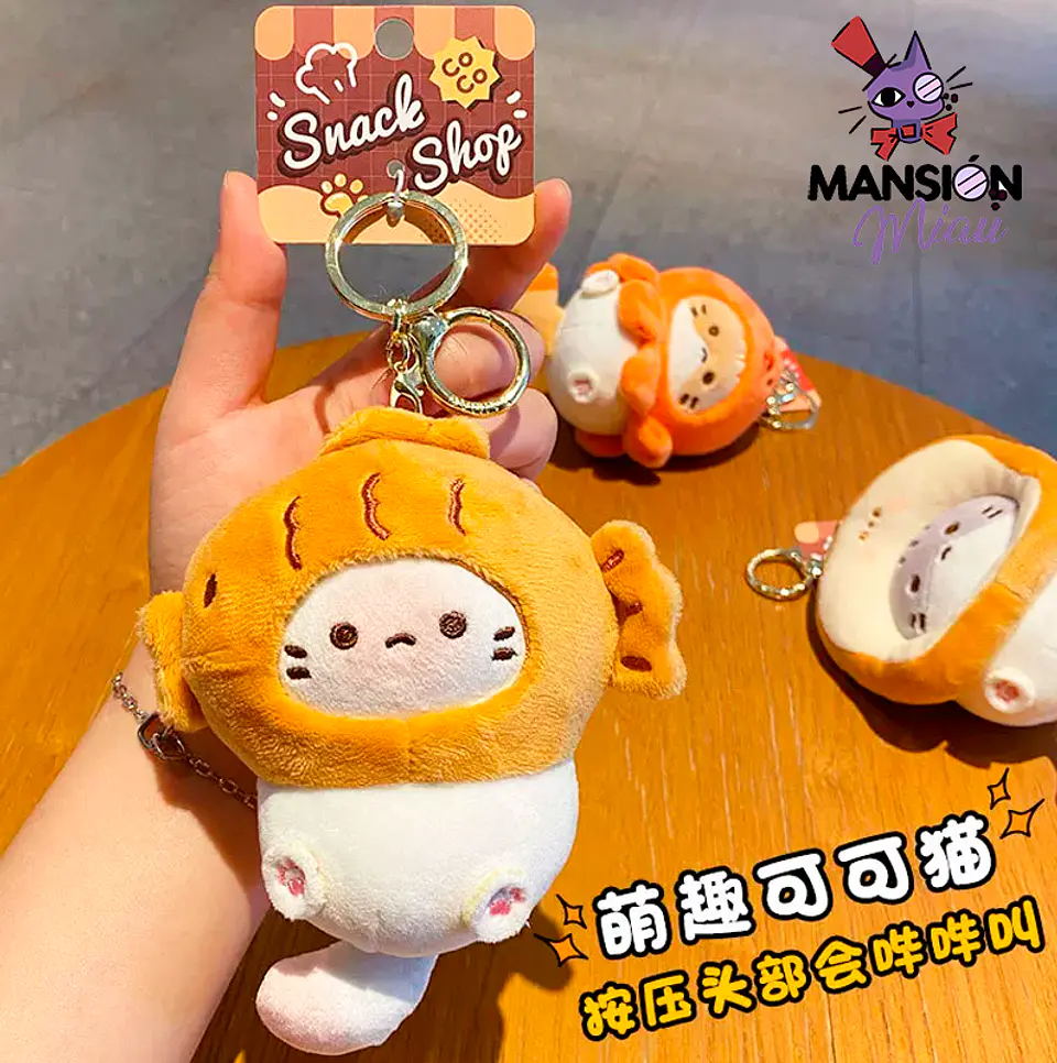 BAG CHARM GATITO DISFRAZADO 1