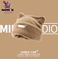 GORRO PELUDO CUADRADO OREJITAS - Miniatura 3