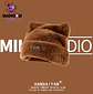 GORRO PELUDO CUADRADO OREJITAS - Miniatura 4