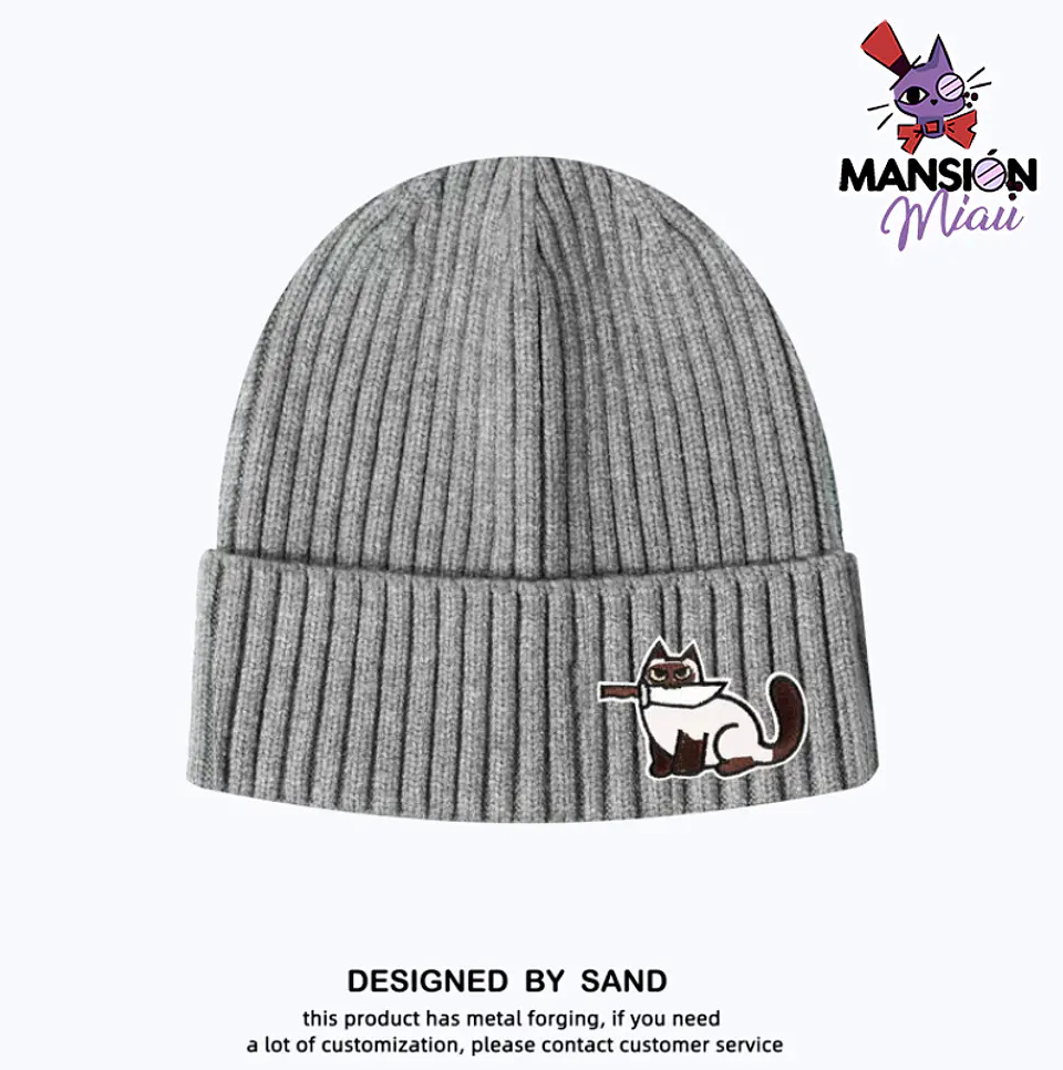 GORRO GATITO CON CUCHILLO 3
