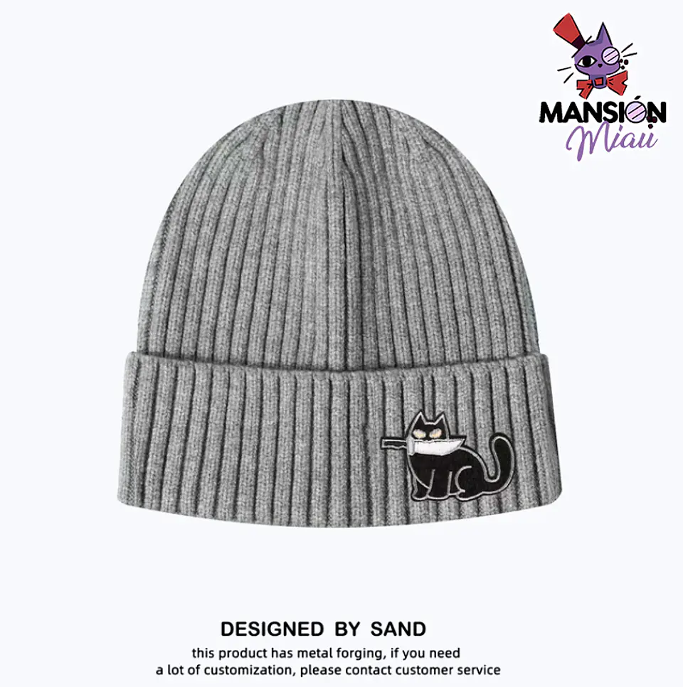 GORRO GATITO CON CUCHILLO 6