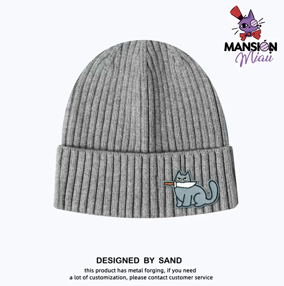 GORRO GATITO CON CUCHILLO 7
