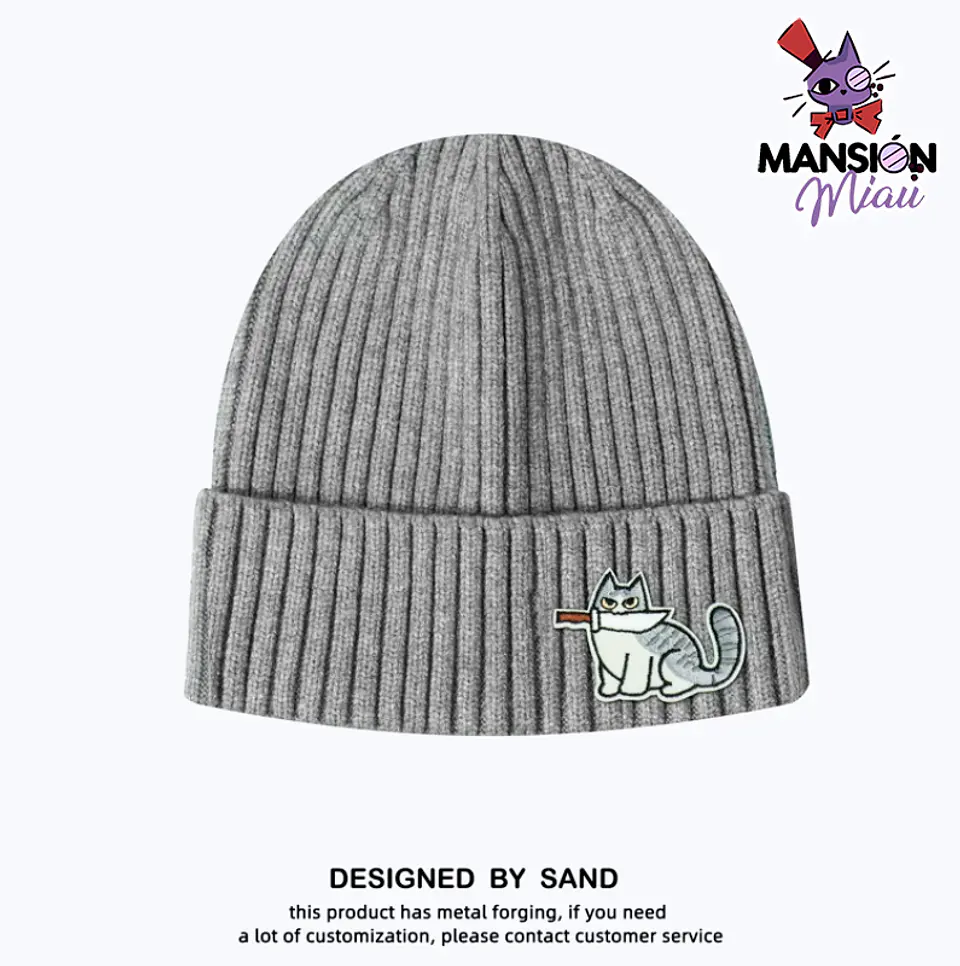 GORRO GATITO CON CUCHILLO 8