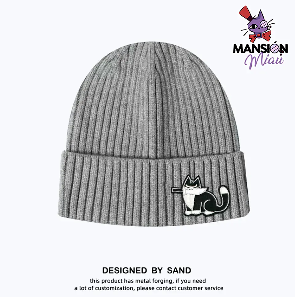 GORRO GATITO CON CUCHILLO 9