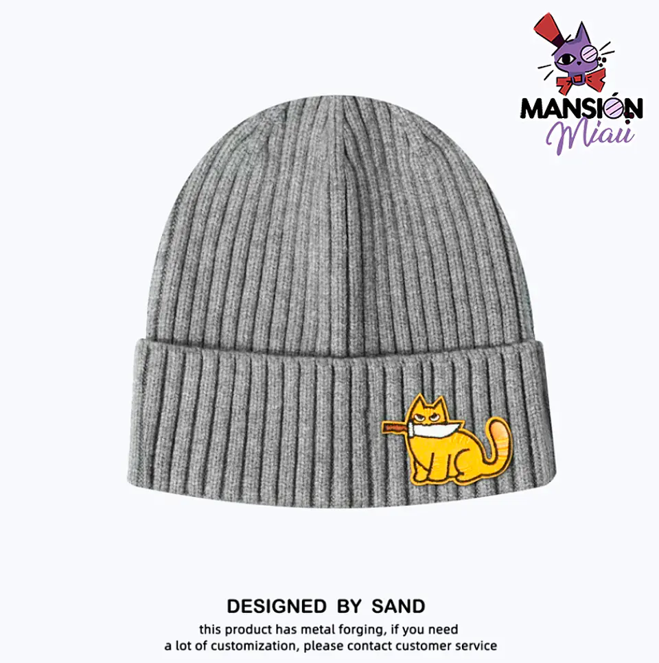 GORRO GATITO CON CUCHILLO 10