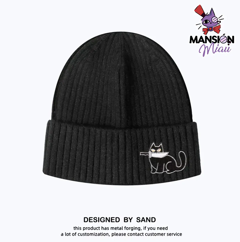 GORRO GATITO CON CUCHILLO 14
