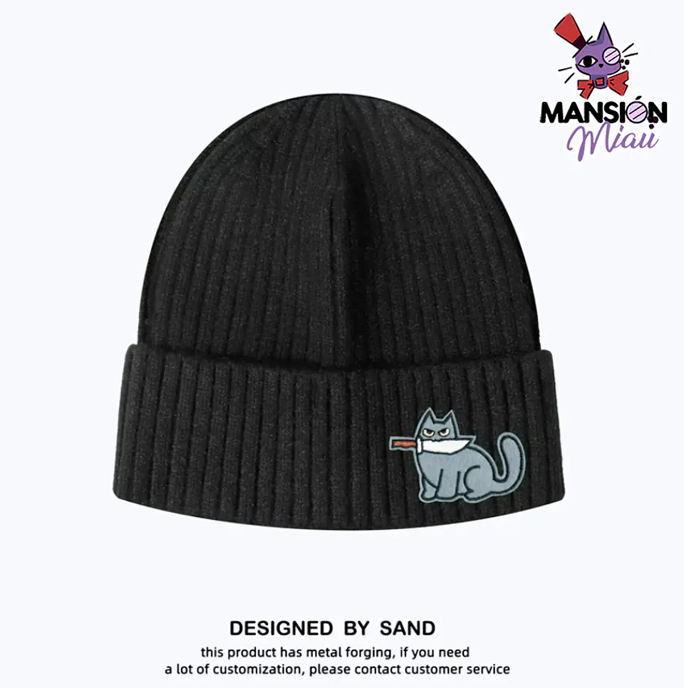 GORRO GATITO CON CUCHILLO 15