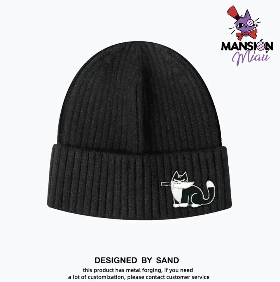 GORRO GATITO CON CUCHILLO 17