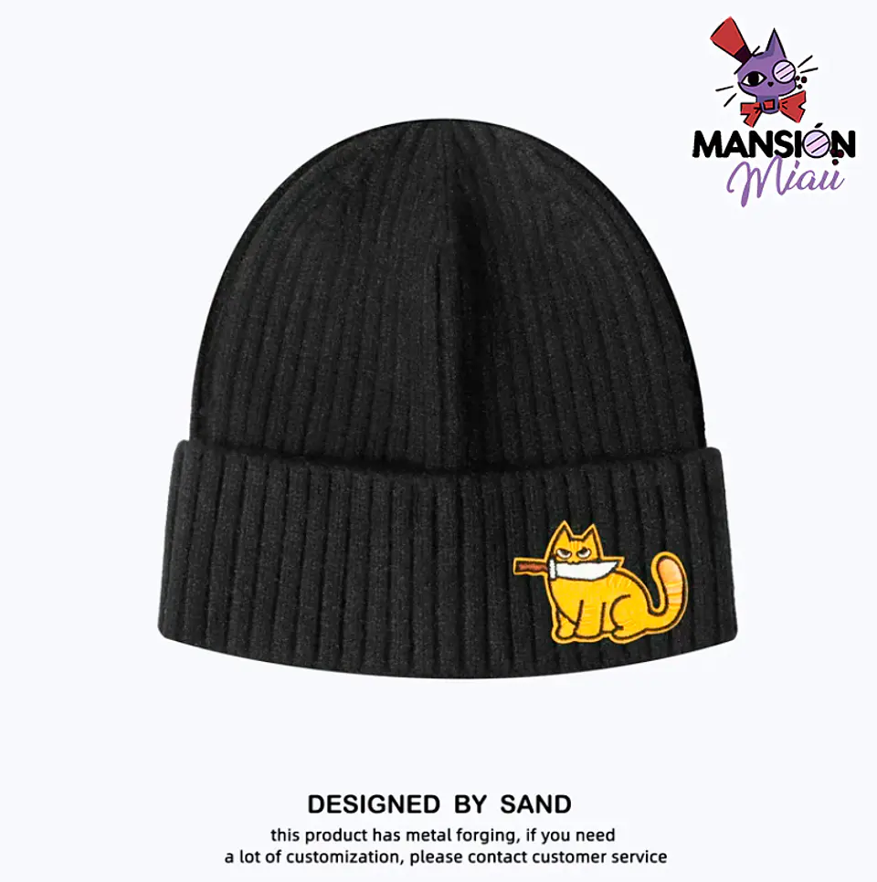 GORRO GATITO CON CUCHILLO 18