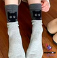 CALCETINES CABEZA DE GATITO NEGRO ASOMADO - Miniatura 4