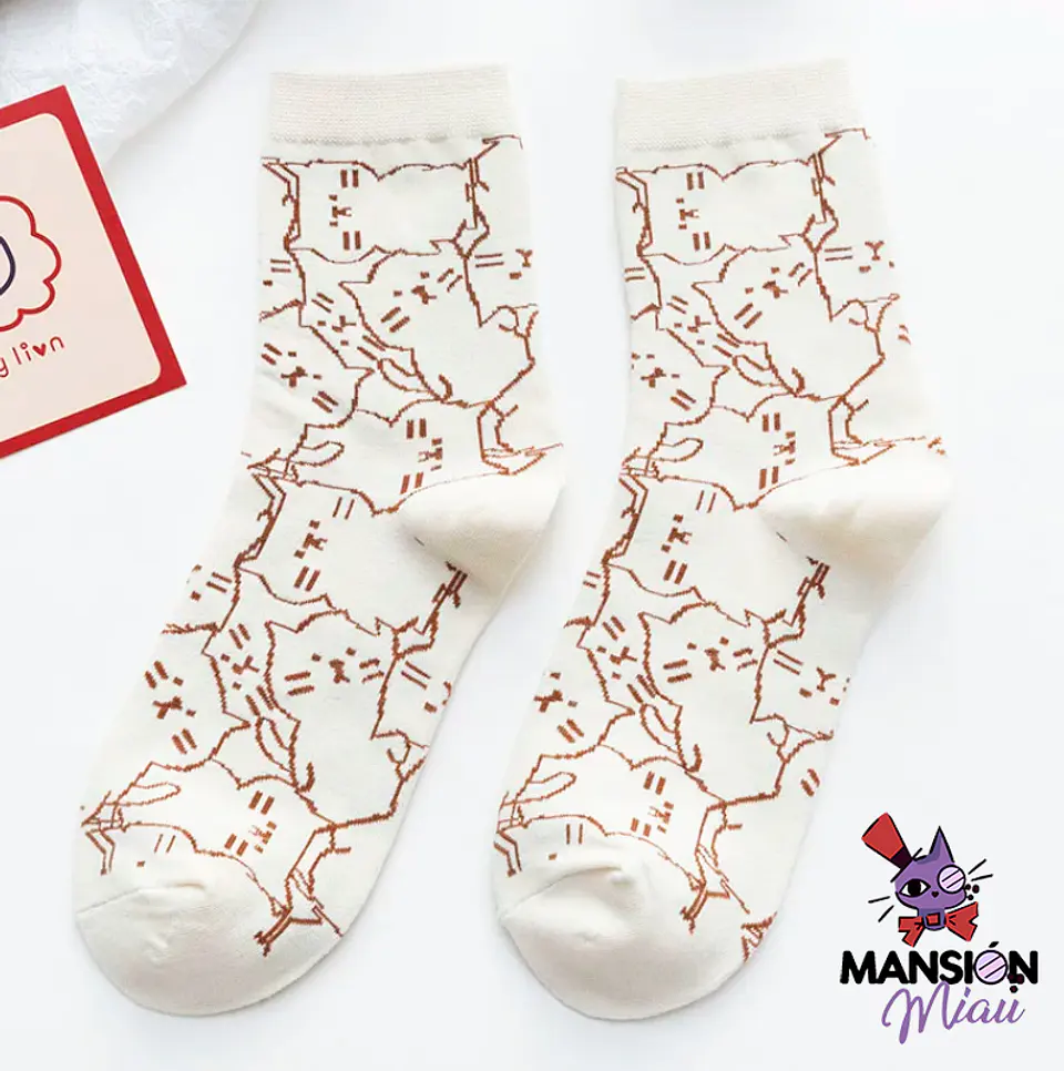 CALCETINES MICHIS POR MONTONES 8