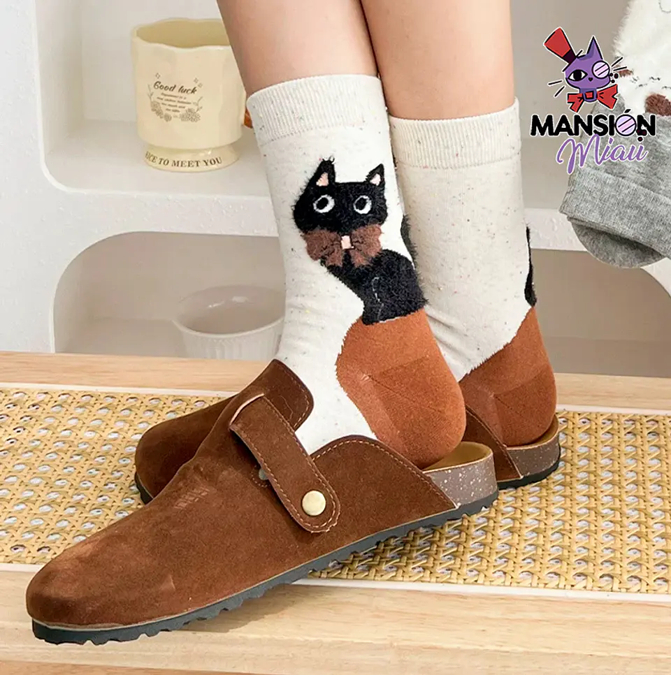 CALCETINES GATITO EN EL TALÓN 4