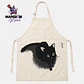 DELANTAL COCINA PARA NIÑO GATITO NEGRO - Miniatura 2