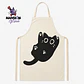 DELANTAL COCINA PARA NIÑO GATITO NEGRO - Miniatura 5