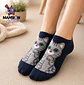 CALCETINES TOBILLEROS KAWAII GATO - Miniatura 2