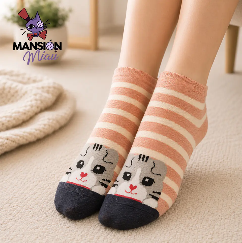 CALCETINES QUARTER I LOVE KITTEN 2