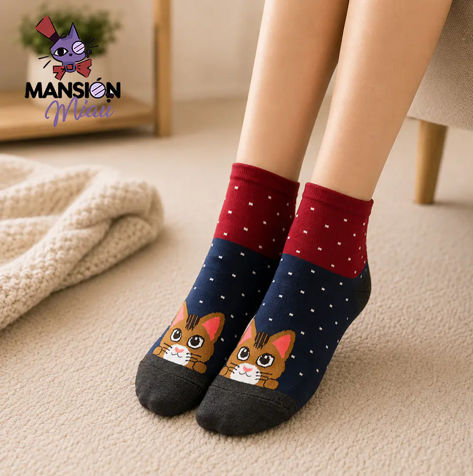 CALCETINES QUARTER I LOVE KITTEN 3