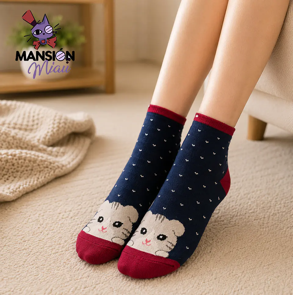 CALCETINES QUARTER I LOVE KITTEN 5