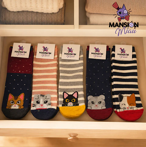 CALCETINES QUARTER I LOVE KITTEN
