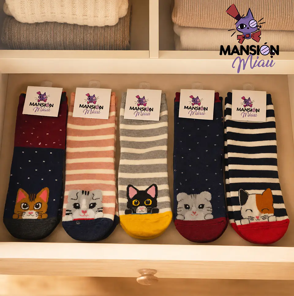 CALCETINES QUARTER I LOVE KITTEN 1