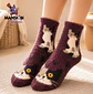 CALCETINES PELUDOS GATITO MANCHADO - Miniatura 5