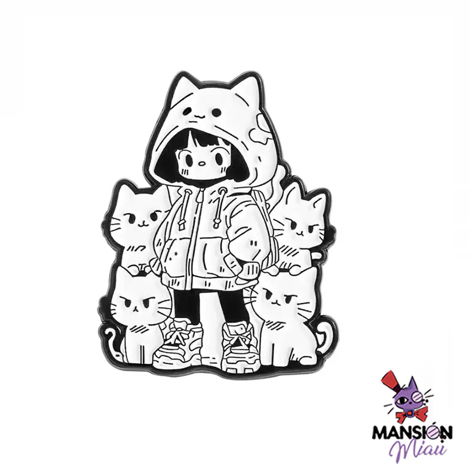PIN METALICO GATO VARIEDADES 27